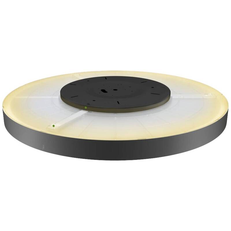 SLV LED-Deckenleuchte Leuchte MEDO PRO 90 LED 74 W Schwarz - 4024163276771
