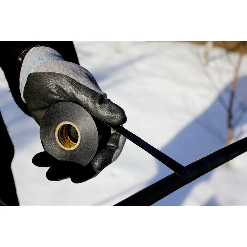 3M Isolierband SUPER33+ 20m x 19mm PVC schwarz Gummi-Harz 600V 1 Rolle - 0054007061328
