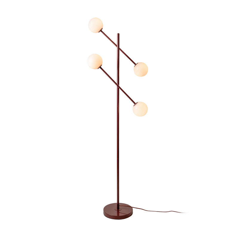 IT'S ABOUT ROMI Stehlampe Copenhagen LED drehbar dimmbar dunkelrot 165cm Höhe - 8716248097482