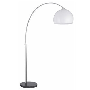 B-Ware Arcos Bogenleuchte Stehlampe Wohnzimmer Bogenleuchte Silber SIEHE TEXT/FOTO