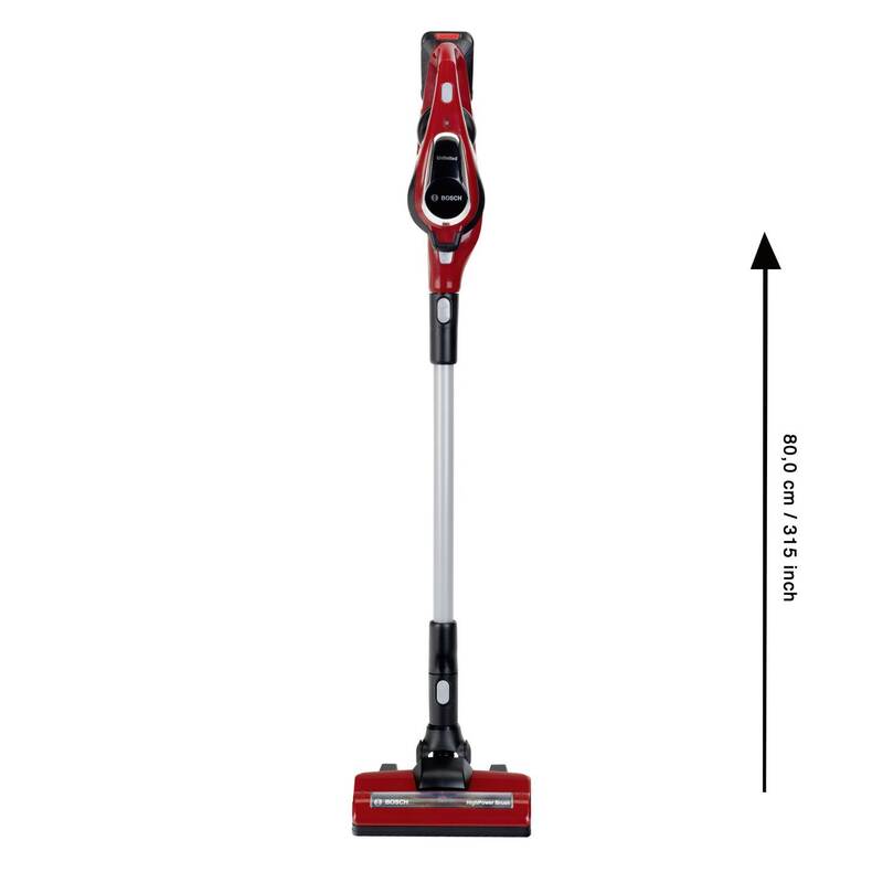 Theo Klein Kinder-Staubsauger Bosch Unlimited Spielzeug Staubsauger 80cm Höhe - 4009847068088