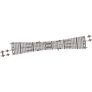 B-Ware Roco H0 RocoLine (ohne Bettung) 42496 Doppelkreuzungsweiche 345 mm 10 ° 995 mm