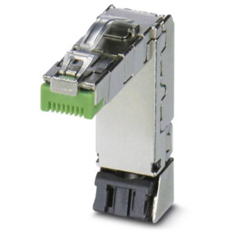 Phoenix Contact RJ45-Steckverbinder Stecker 1406341 gewinkelt Polzahl 6 Metall - 4046356760874