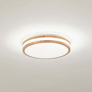 B-Ware Lindby Deckenlampe Leuchte Emiva LED Lampe dimmbar Holz hell Ø40cm CCT
