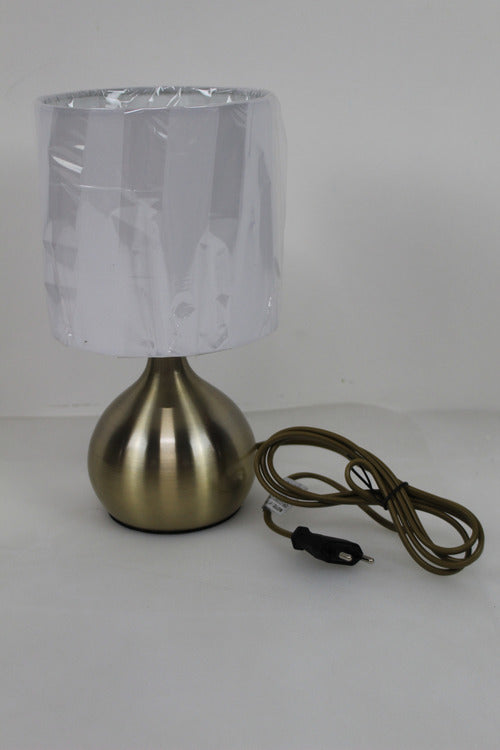 Marlow Home Co. Chesler LED Tischlampe Touch Nachttischlampe 29cm Messing Antik - 5053423027692