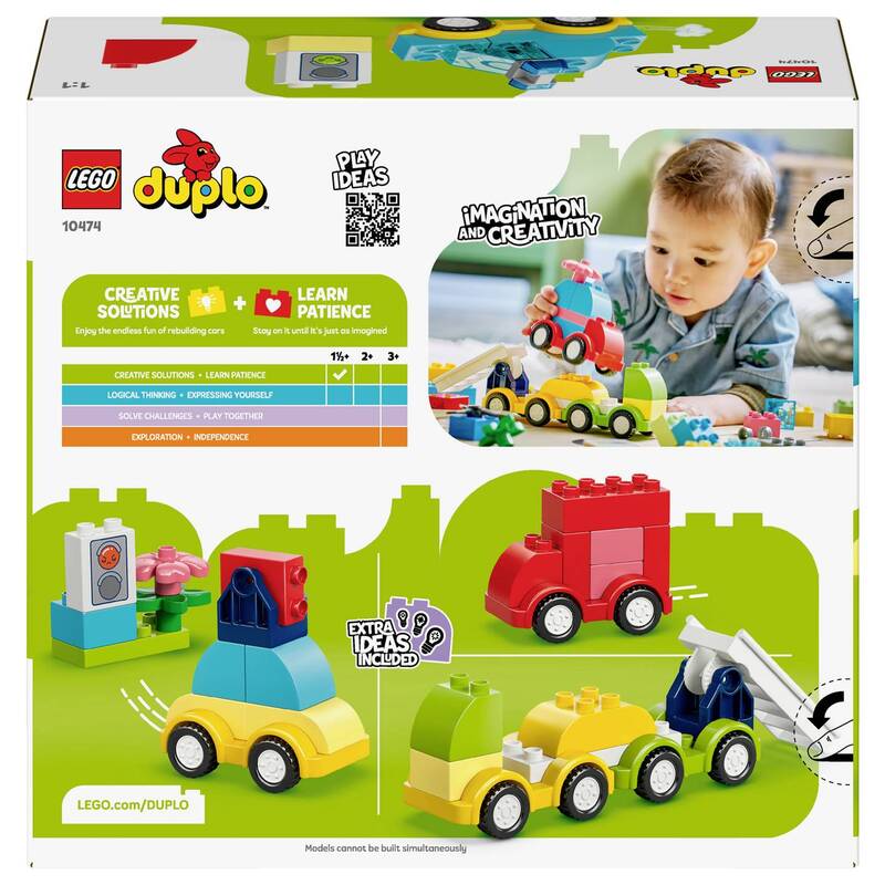 LEGO DUPLO Set Bausteine Spielzeugauto Fahrzeuge 42 Teile Hubschrauber LKW 10474 - 5702018056547