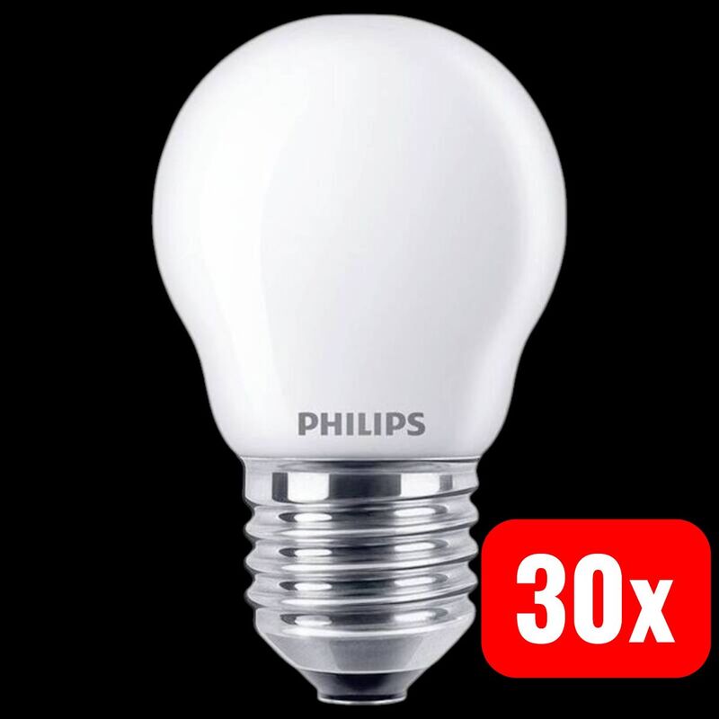 Philips Glühlampe E27 2.2W LED warmweiß P45 250 Lumen nicht dimmbar Ø45mm 1 St. - 8719514346833