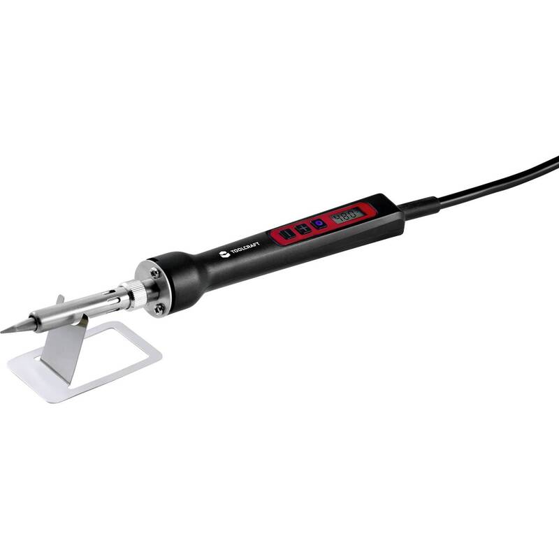 TOOLCRAFT Lötkolben Lötgerät LCD Lötstation Elektronik Reparatur Handgerät - 4053199976720