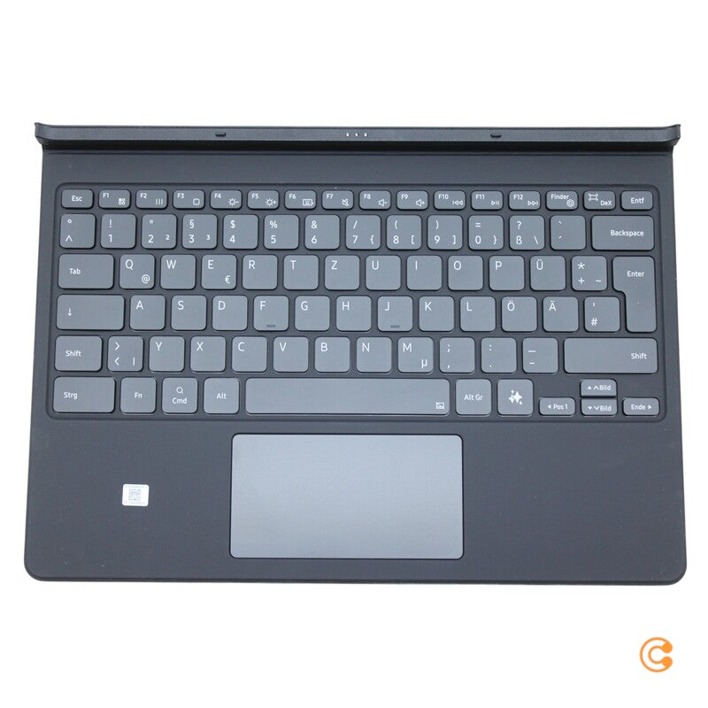 Samsung Tastatur Keyboard Book Cover EF-DX825 Galaxy Tab S10+ S9+ S9 FE+ Schwarz - 8806095759043
