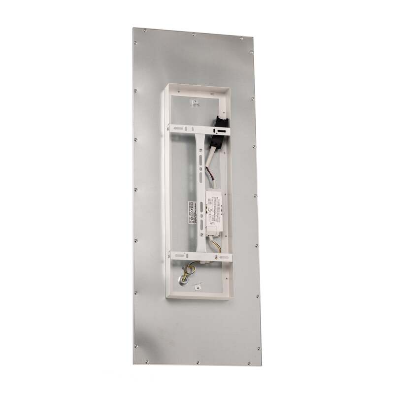 Lindby Deckenleuchte LED Livel dimmbar CCT 80x30cm Fernbedienung silber 2900lm - 4251096528411