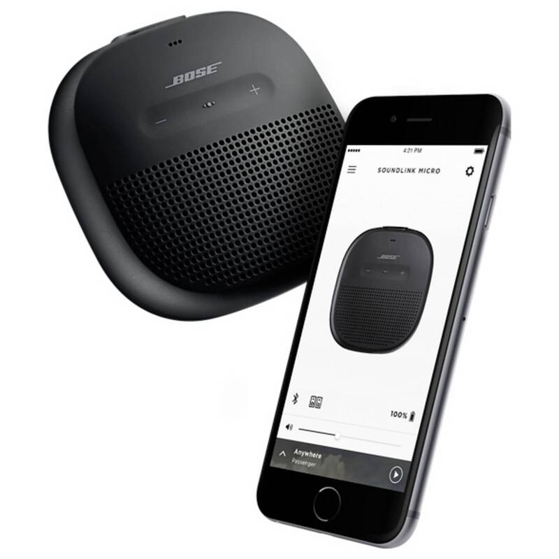 Bose Bluetooth Lautsprecher SoundLink Micro tragbar wasserdicht schwarz 6h Akku - 0017817768429
