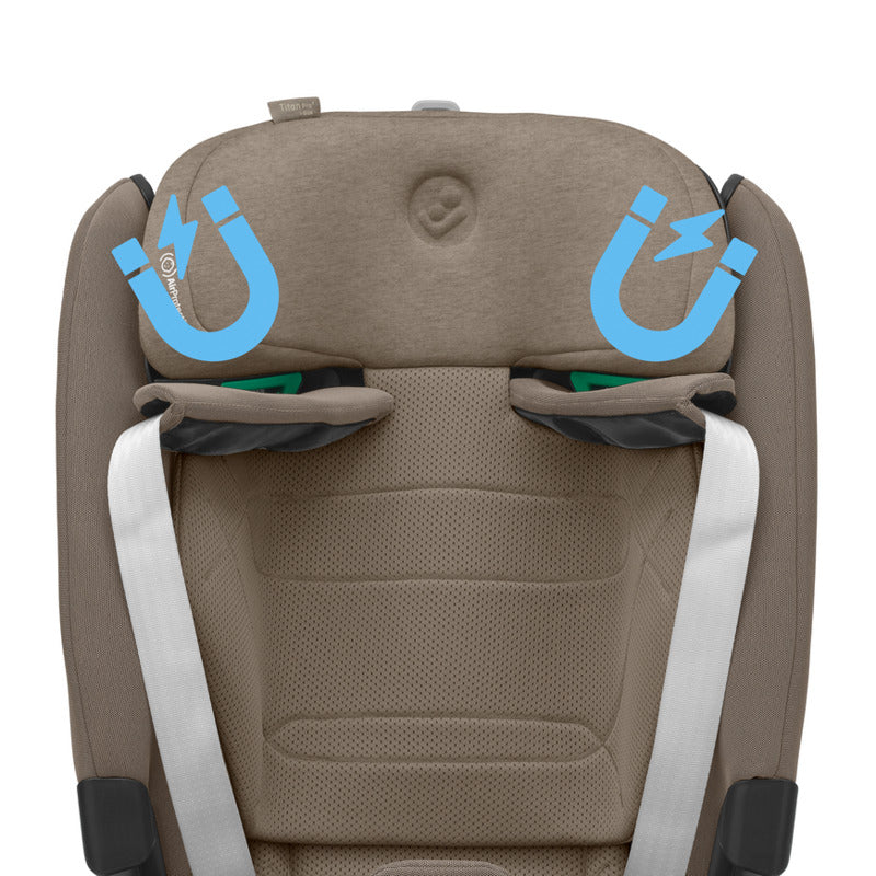 MAXI COSI Kindersitz Autositz Titan Pro 2 i Size Authentic Truffle Beige Sitz - 2000587260307
