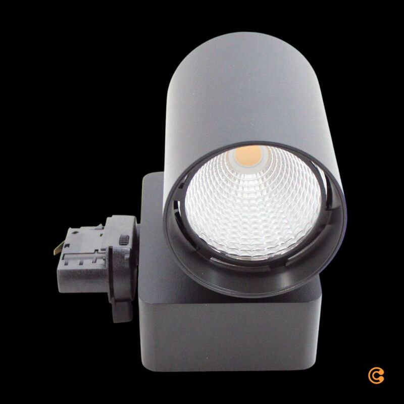 Deko Light Strahler Scheinwerfer LED Schienensystem Nihal Schwarz 3phasig 230V - 4042943152190