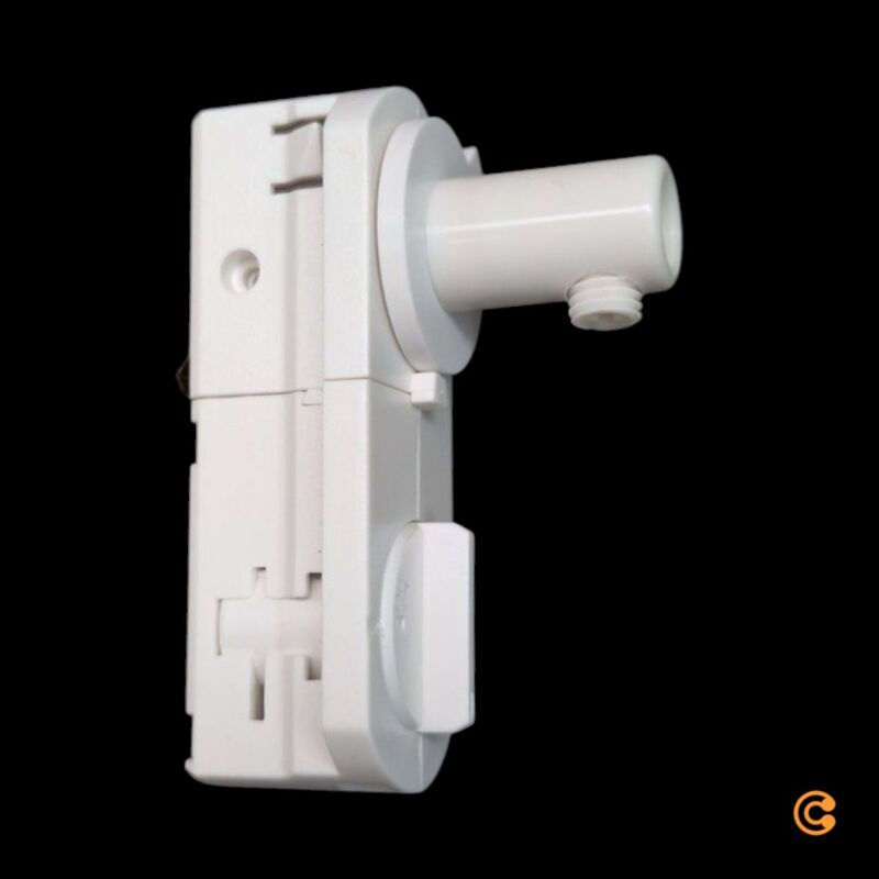 Deko Light Hochvolt-Schienensystem-Komponente Leuchtenadapter Weiß 220V IP20 - 4042943176103