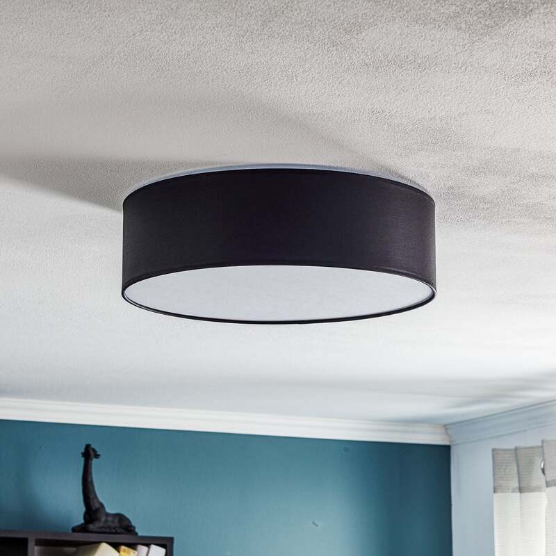 TK Lighting Deckenleuchte Rondo LED Lampe dimmbar dunkelgrau Ø45cm 4-flammig - 5901780510886