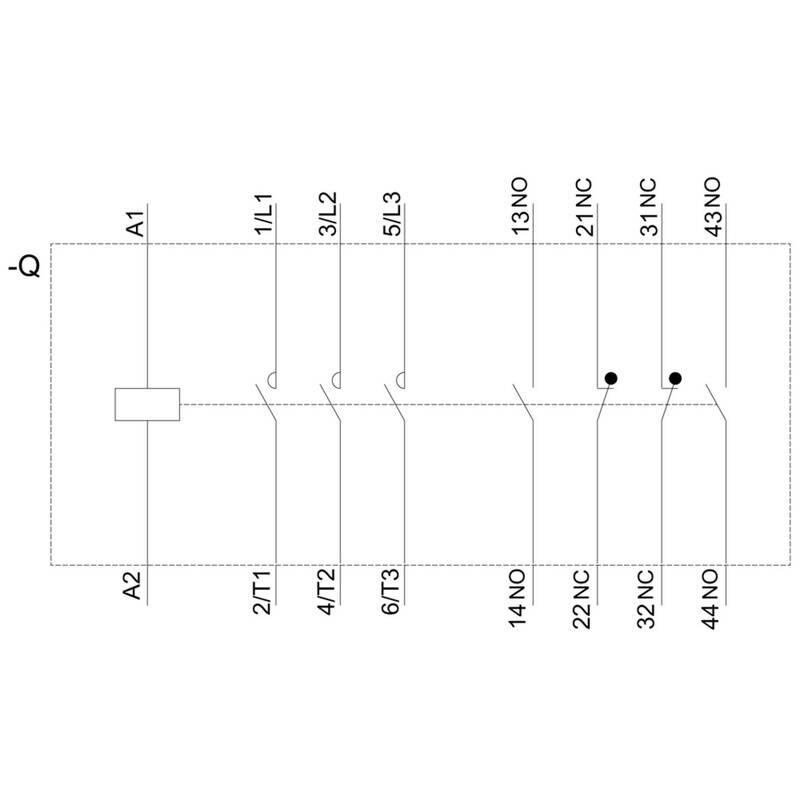 Siemens Schütz Lastschütz Magnetschalter AC 400V 37kW 3polig Schraubanschluss S2 - 4011209940956