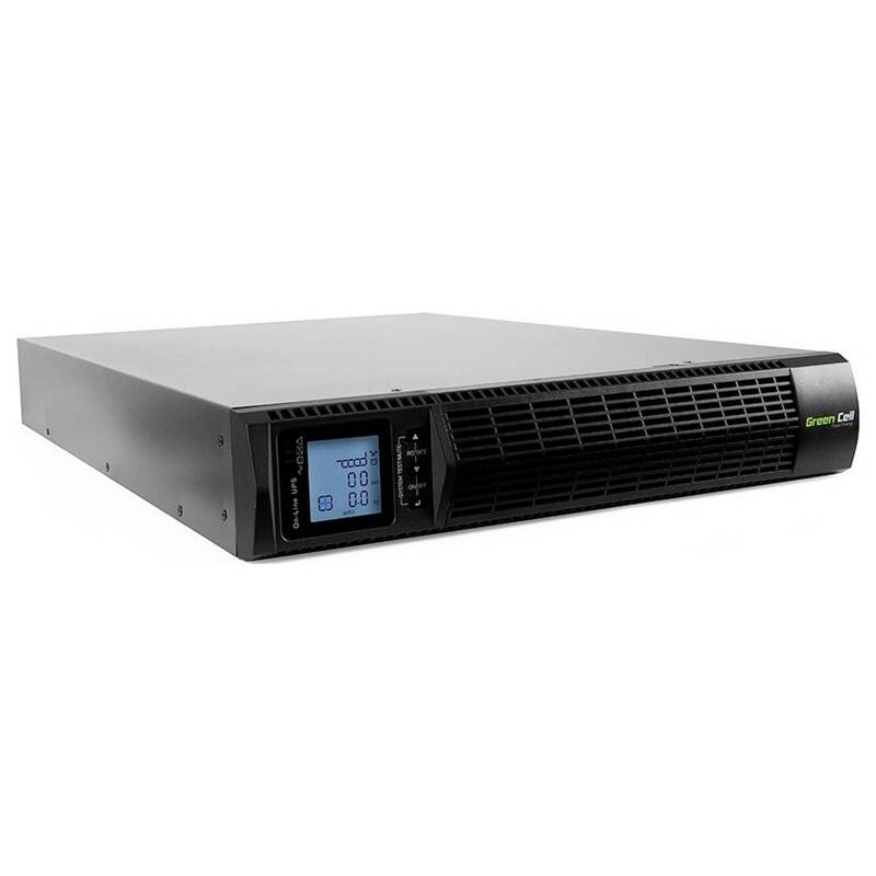 Green Cell UPS RTII 3000VA 2700W Tower USV mit LCD und 6 AC-Ausgängen - 5902701419790