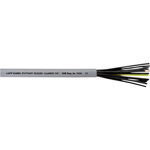 B-Ware LAPP Steuerleitung ÖLFLEX CLASSIC 110 4G0,75mm² Ölbeständig 100m Grau 1119104