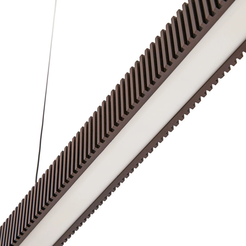 Lucande LED-Kronleuchter Emara Eiche dunkel 115 cm dimmbar CCT 3000-6000 K - 4255830900778