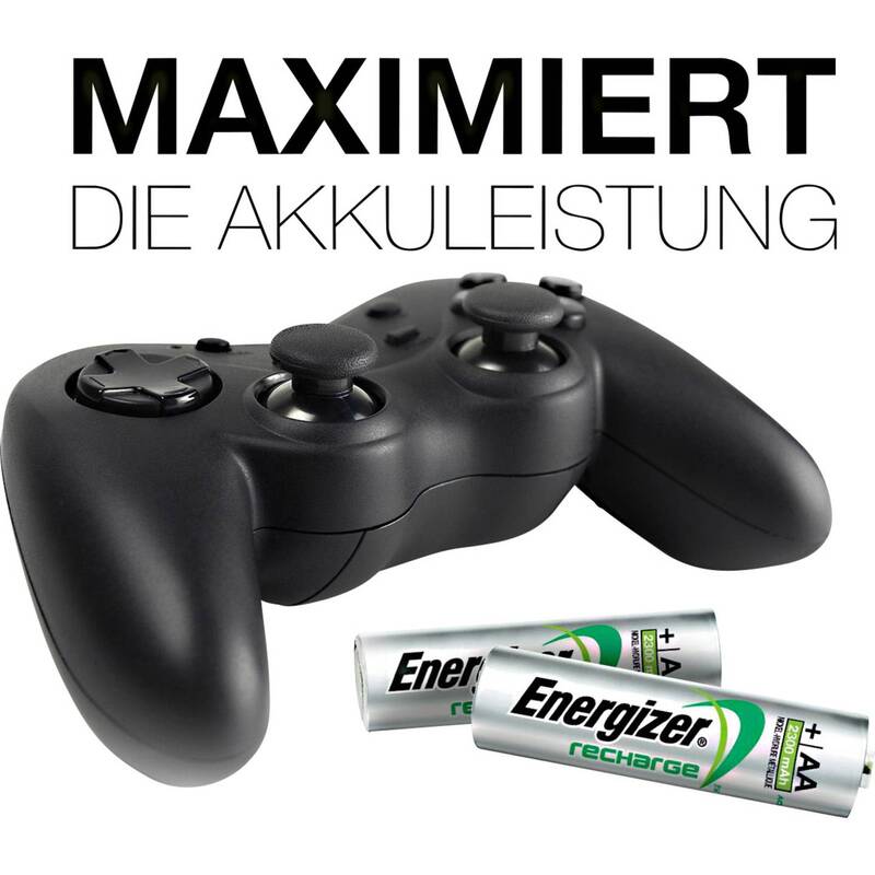 Energizer Rundzellen-Ladegerät Batterie-Ladegerät Laden NiMH Micro AAA Mignon AA - 7638900421248