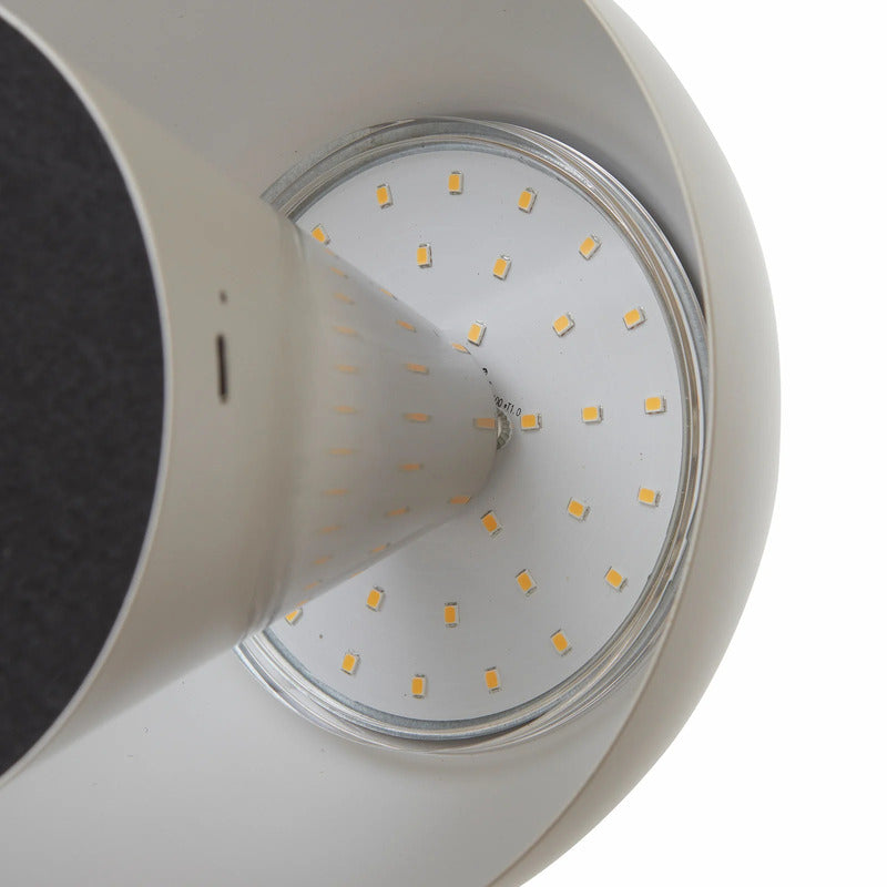 Lindby Tischlampe LED Akkutischlampe Nevijo dimmbar grau 2000mAh 18cm Ø - 4251911765663