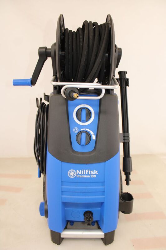 Nilfisk Hochdruckreiniger Premium 190-12 Power 190bar 650l/h Flächenreiniger - 5715492212903