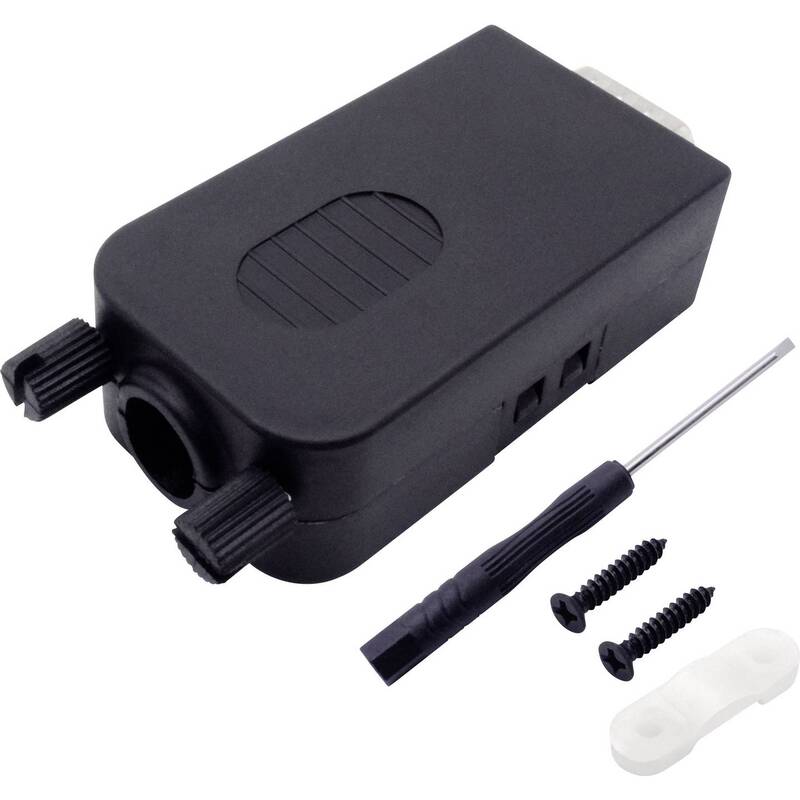 TRU COMPONENTS D-SUB Stiftleiste 15-polig Schraubanschluss ABS 3-reihig Set - 4053199961443