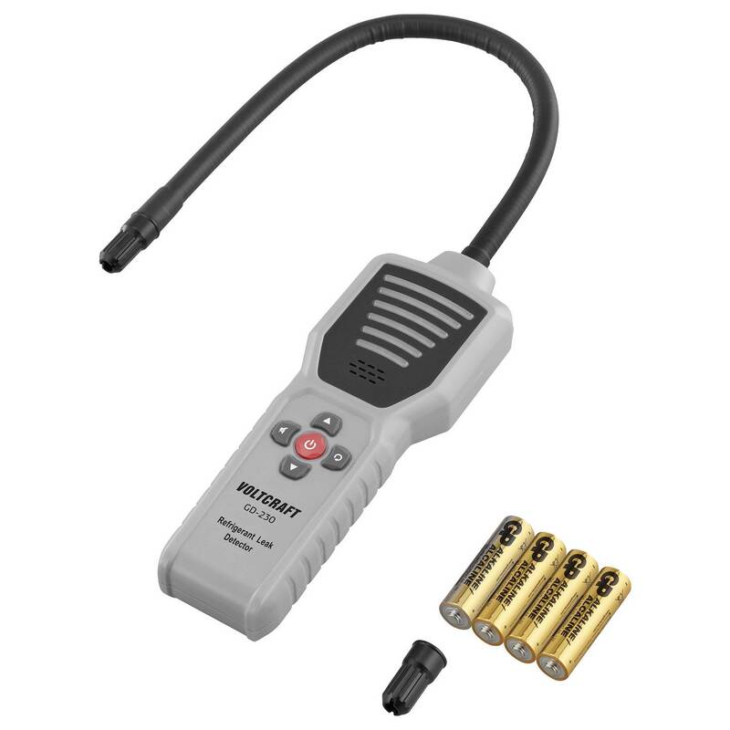 Voltcraft Gasleck-Detektor GD-230 F-Gase Kältemittel mit externem Sensor 312g - 4064161471945