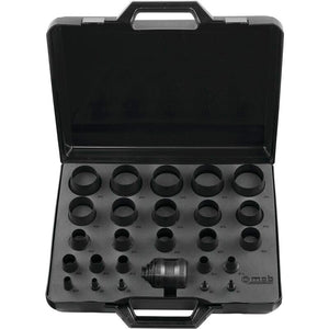 B-Ware Mob Peddinghaus Locheisensatz Set 26tlg Patentlocheisen Edelstahl Blechkasten