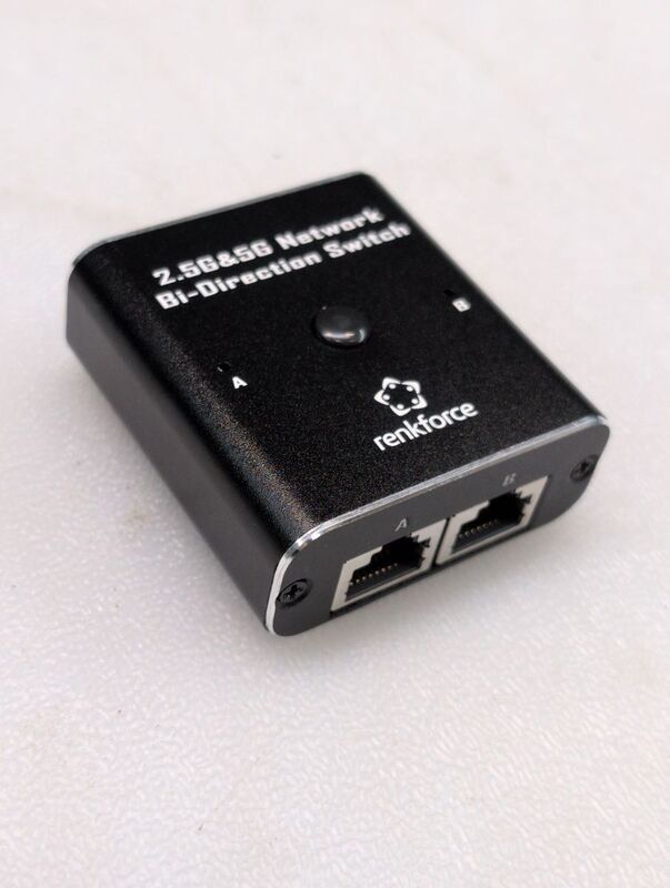 Renkforce Netzwerk Switch RJ45 2 Port 5 GBit/s USB-Stromversorgung RF-EW-700 - 4064161408323