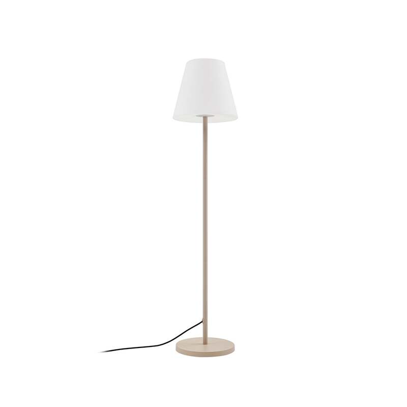 Lucande Terrassenleuchte Jaimy LED Gartenlampe Außenleuchte beige 152,5cm - 4251911798838
