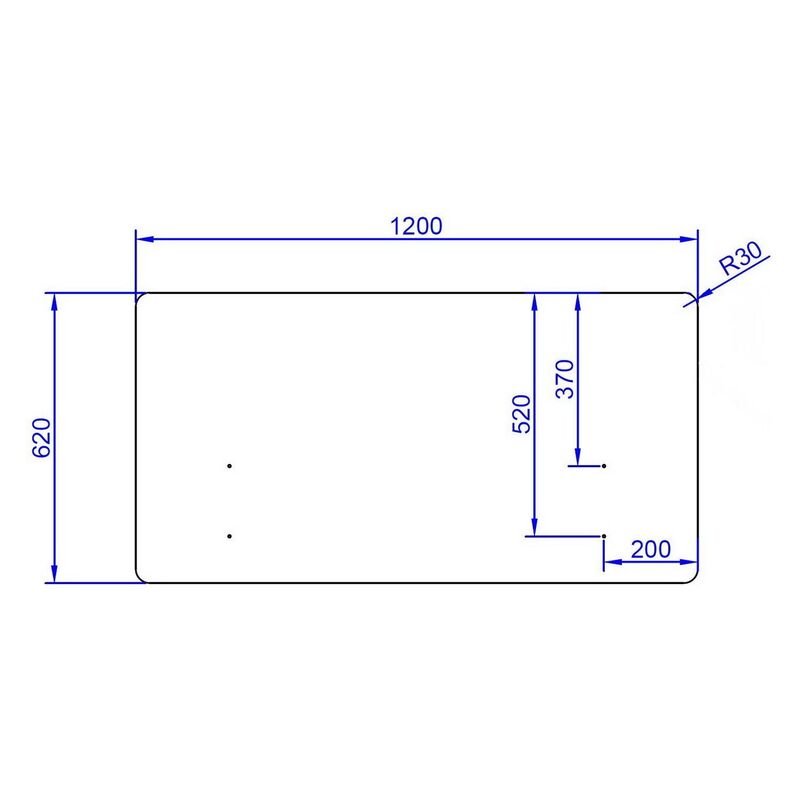 hjh OFFICE Akustik Tischtrennwand FLEXMIUT Trennwand D 120 cm hellgrau - 4064323001959