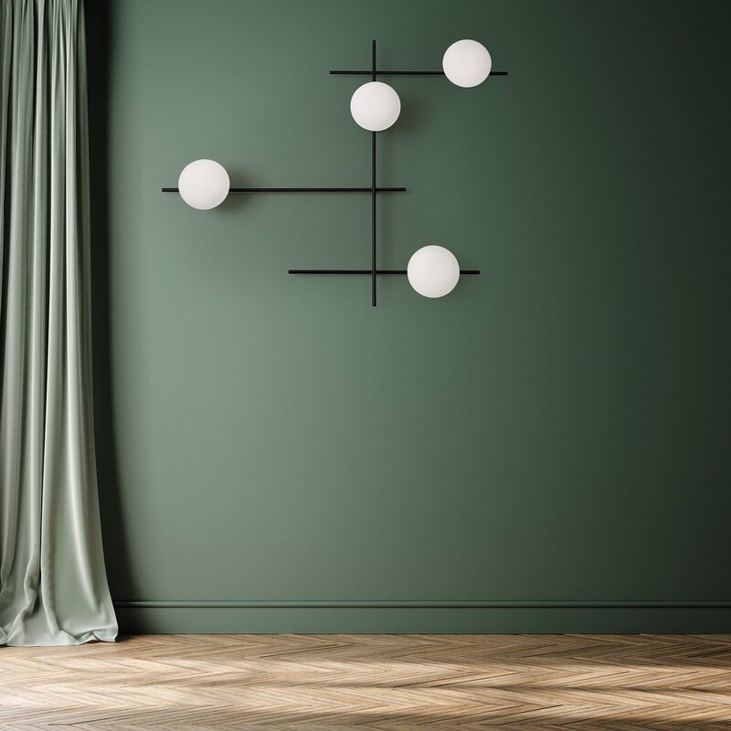 Sforzin Wandleuchte Mikado Bilderleuchte Spiegelleuchte Lampe Licht G9 - 8050612944942