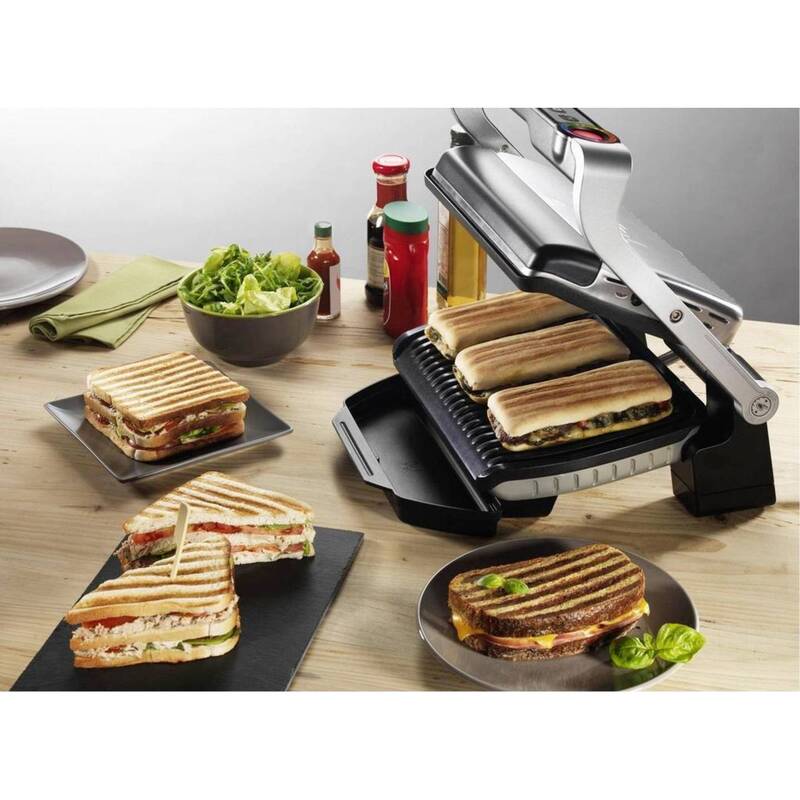 Tefal Optigrill XL GC724D12 Elektrogrill Kontaktgrill Grillgerät 2000W schwarz - 3016661150722