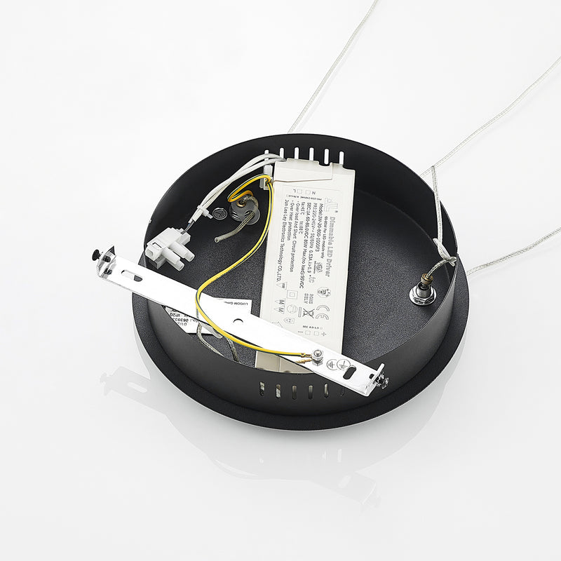 Lindby Hängeleuchte Pendelleuchte LED Lampe mattschwarz Eisen Aluminium Kunststo - 4251096587661