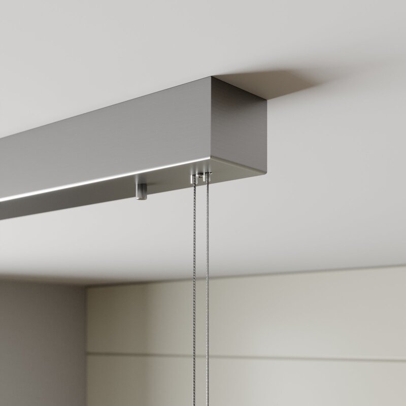 Lucande Pendelleuchte Hängeleuchte LED Lampe schwarz gold Metall Touchdimmer - 4251096520958