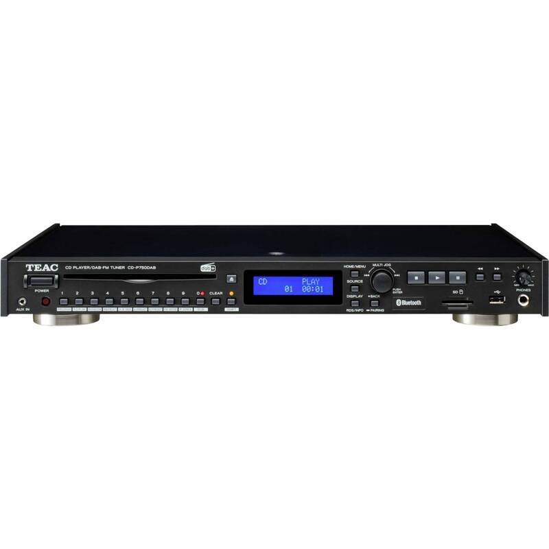 TEAC CD Player Abspielgerät DAB Plus FM Bluetooth MP3 SD USB Fernbedienung - 4907034223909
