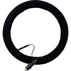 B-Ware Hp Autozubehör Lenkradbezug Heizbar 12 V Lenkradbezug (ø) 38 Cm Schwarz Lenkra844