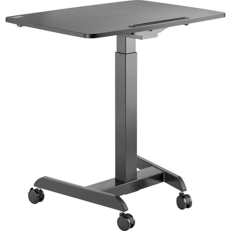 SpeaKa Professional Stehtisch höhenverstellbar 78-128cm schwarz 80x60cm stabil - 4064161199115