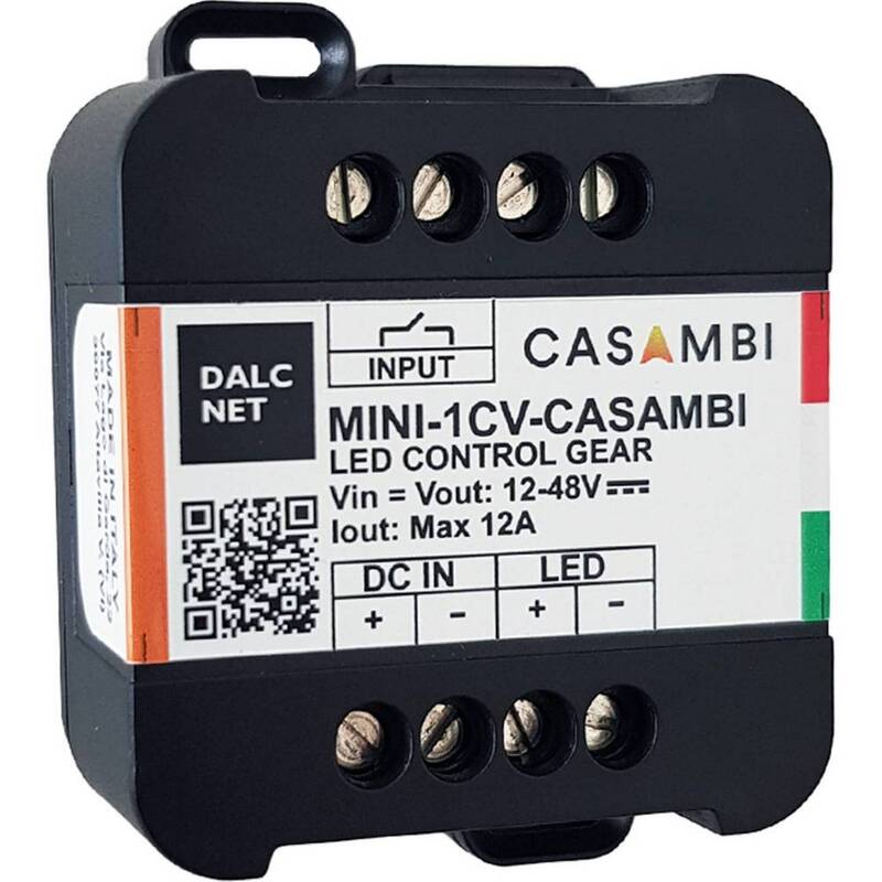 Dalcnet Dimmer Steuergerät LED Dimmer 12V-48V 10A CV Casambi - 4021087091053