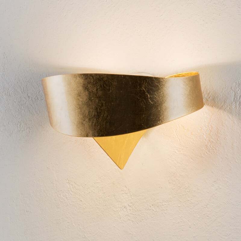 Selène Goldene Designer-Wandleuchte Scudo Wandleuchte Wandlampe SIEHE TEXT/FOTO - 8023761065721