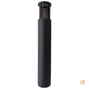 B-Ware Deko-Light Wegeleuchte Facado II Gartenleuchte LED dimmbar grau/rauch Ø11cm IP65