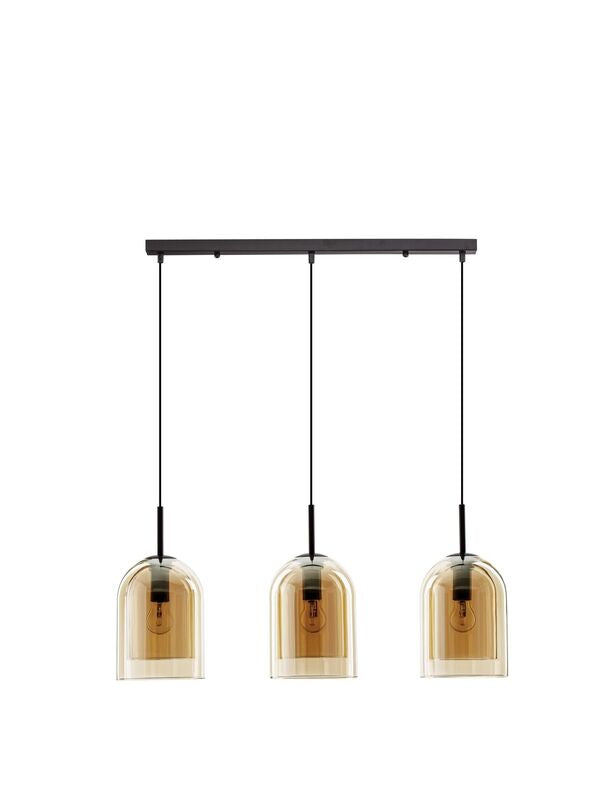 Nova Luce Pendelleuchte Hängeleuchte VELOR Lampe LED Bernstein SIEHE TEXT/FOTO - 5212017431226