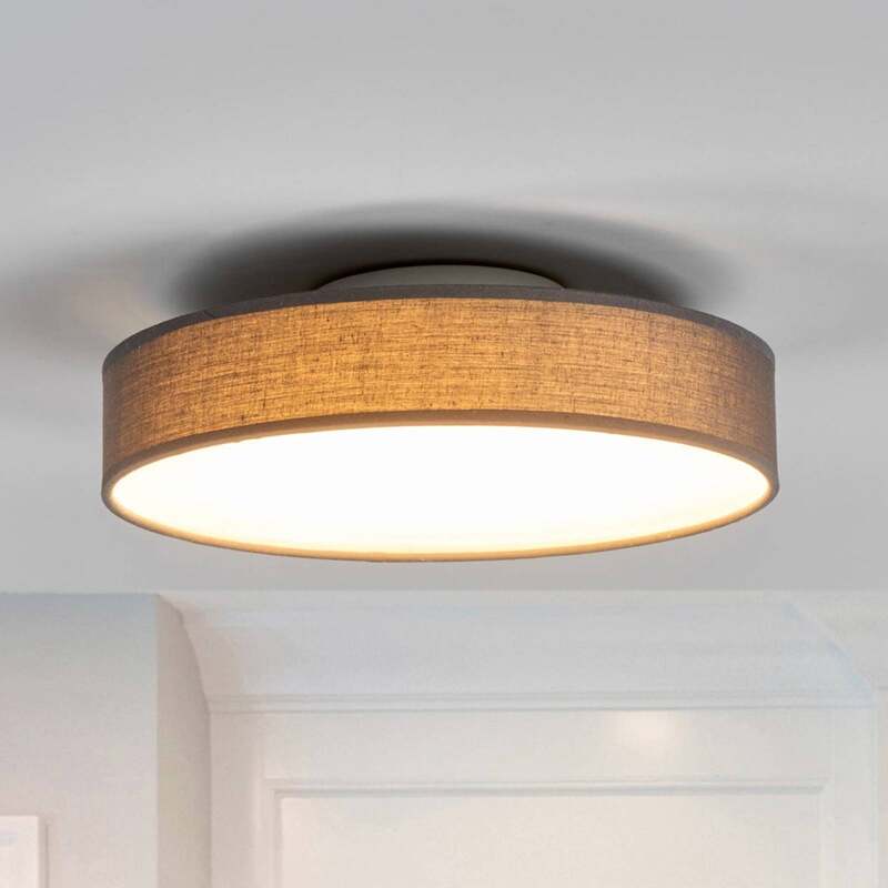 Lindby Deckenlampe Saira LED Leuchte grau Pendelleuchte Lampe Ø30cm modern 78cm - 4251096522112