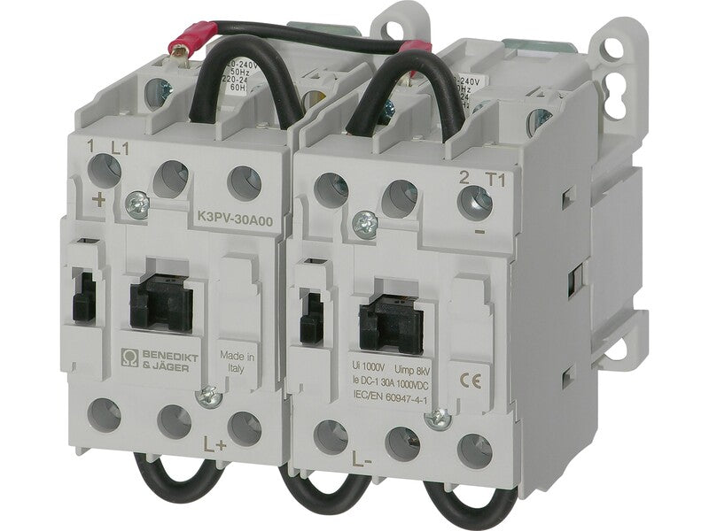 Benedict DC PV Leistungsschütz K3PV 30A 1000VDC Brandschutz Abschalteinrichtung - 4007871427383