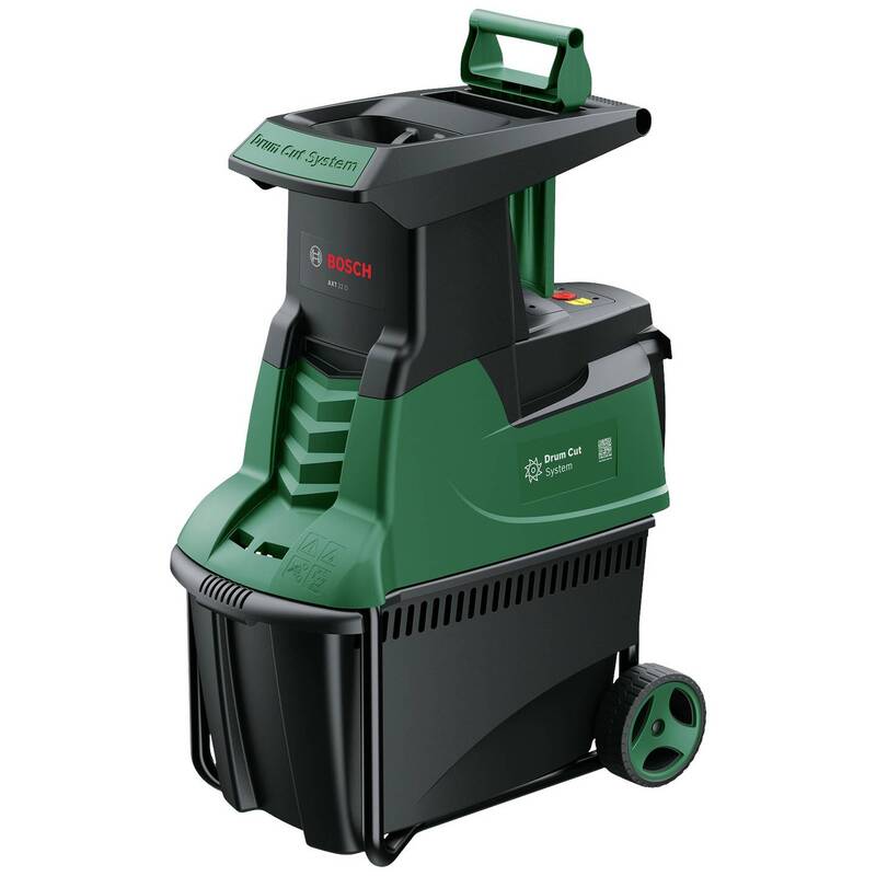 Bosch Elektro Messer-Häcksler AXT 22 D 2200W Häcksler Schredder 53l 38mm 89dB - 4059952640075