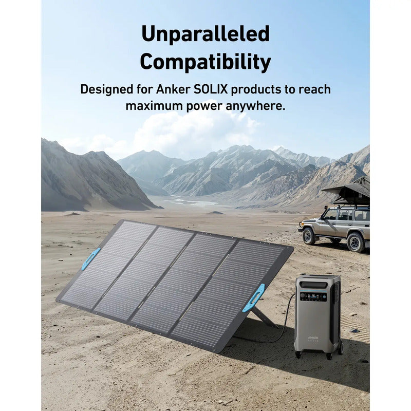 Anker Solarpanel SOLIX 400W tragbar IP67 Outdoor Energiequelle 254x99cm 16kg - 0194644169756