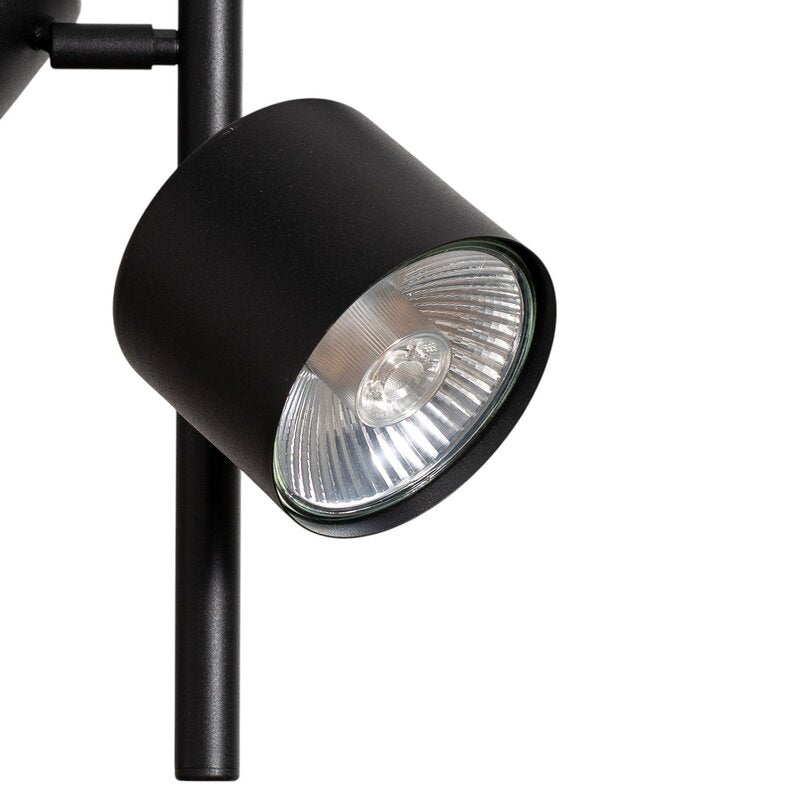 ALDEX 1047E Pendelleuchte Hängelampe Leuchte schwarz 3-flammig Metall dimmbar - 5904798651565