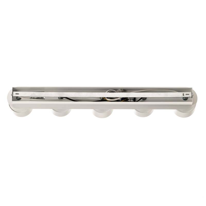 Euluna Deckenstrahler Cloudy Deckenlampe Wohnzimmerleuchte 5-flammig GX53 weiß - 5902693775980