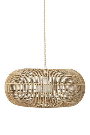 B-Ware PR Home Hängeleuchte Pendelleuchte Zuri Rattan 51 cm Wohnzimmer SIEHE TEXT/FOTO
